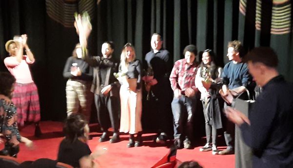 Award winners and jurors at the Glasgow Short Film Festival