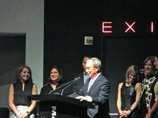 Former Mayor Bloomberg at MoMA's Titus One theater introduction of Fed Up: "The film has all of the ingredients of a blockbuster"