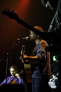 King Creosote in action