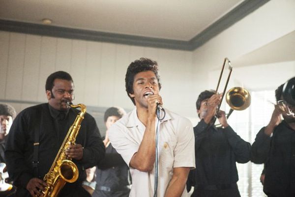 Chadwick Boseman creates a storm as James Brown in Get On Up