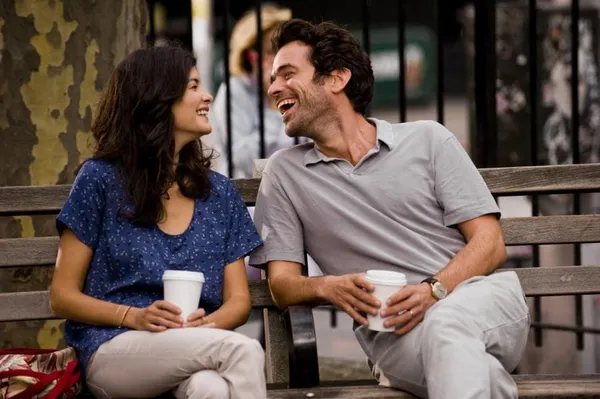Romance on the run: Audrey Tautou and Romain Duris in Chinese Puzzle
