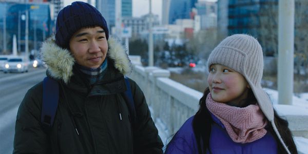 Ze (Tergel Bold-Erdene) and Maralaa (Nomin-Erdene Ariunbyamba) in City Of Wind. Lkhagvadulam Purev-Ochir:  'For me, the film is also an attempt to kind of document this particular time and space that is modern day Mongolia'