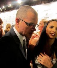 
                                Gotham Awards - Matt Damon and Luciana Bozán Barroso