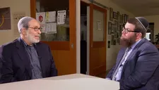 Rabbi Ed Stafman and Rabbi Chaim Bruk. Amy Geller: 'The wonderful thing with documentary is that you go in with a certain plan and then the story weaves its way'