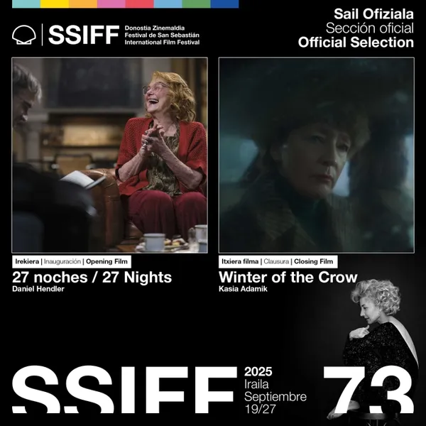 San Sebastian opening and closing images for 2025