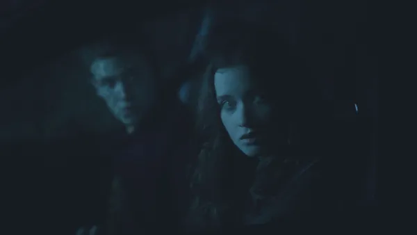 Iain De Caestecker and Alice Englert as Tom and Lucy. 'They were genuinely scared.'