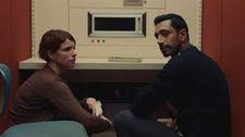 Jesse Buckley and Riz Ahmed as Anna and Amir in Fingernails. Christos Nikou: 'Love is the most elusive thing. It's something we can't put in our hand and analyse
