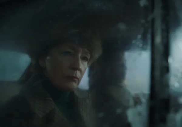 Lesley Manville in Winter Of The Crow. Kasia Adamik: 'I thought especially in the time of 1981, when this kind of imperialistic Britain was embodied by Margaret Thatcher, having this kind of Margaret Thatcher-y figure of this cold bitch out there was a cool image.