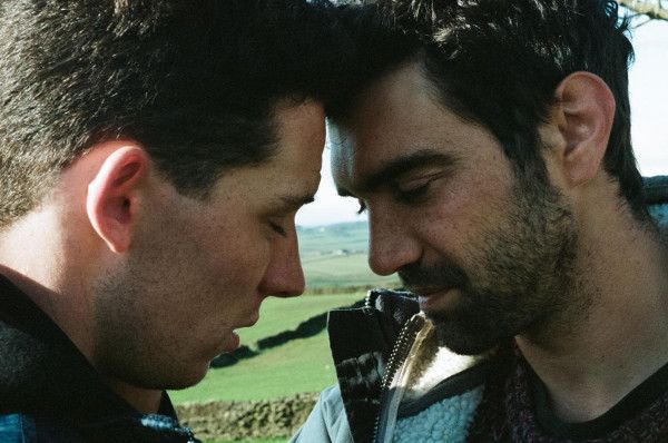 Johnny and Gheorghe, played by Josh O'Connor and Alec Secareanu, in God's Own Country