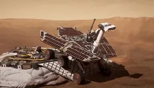 Leaving the landing site