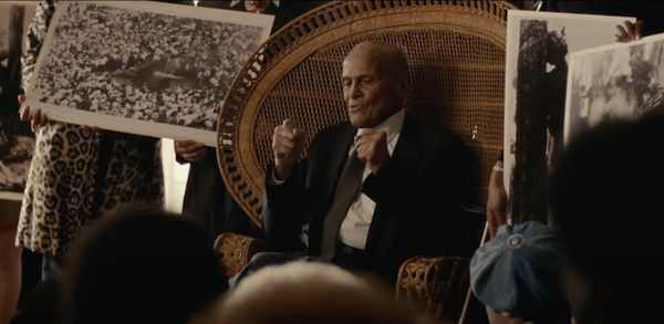 Harry Belafonte in Spike Lee's BlackKklansman