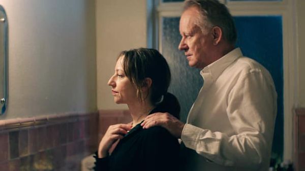 Andrea Bræin Hovig and Stellan Skarsgard in Hope. Maria Sødahl: 'Stellan was there very early, because I couldn't think about any other Scandinavian actor who could defend this character in a good way'