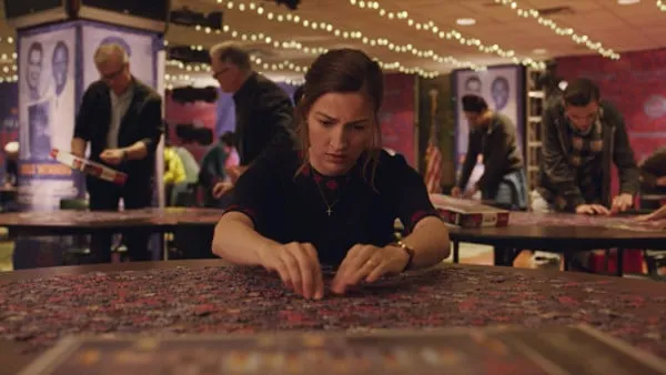 Kelly Macdonald in Puzzle. Dustin O'Halloran: 'The film’s never about being big, it’s about what’s happening inside her and her journey'