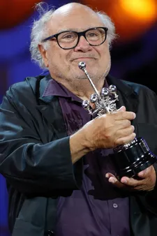 Danny DeVito with his Donostia Award