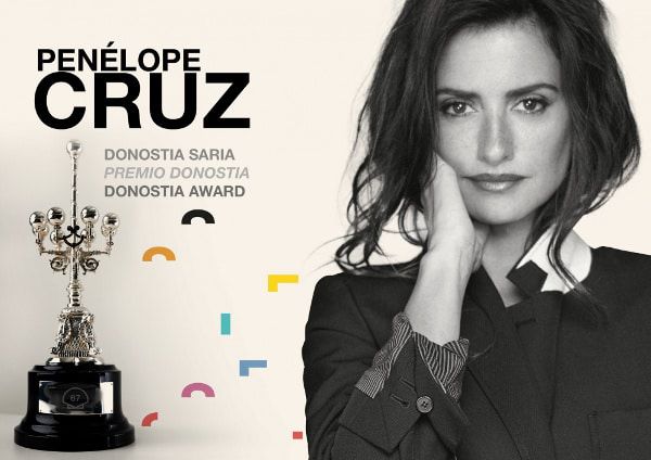 Penélope Cruz will receive the Donostia Award at San Sebastian this year