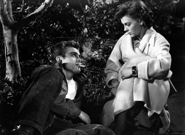 James Dean and Natalie Wood in Rebel Without A Cause