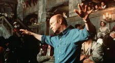 Jean-Paul Rappeneau directing Cyrano de Bergerac