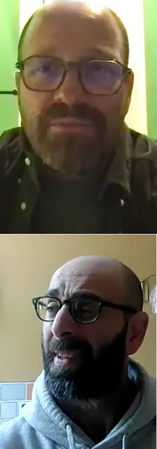 Spiros Jacovides, top, and Ziad Semaan