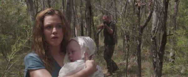 Sam (Harriet Dyer) tries to help a lost child in Killing Ground