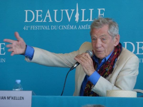 Sir Ian McKellen in Deauville: 'There is always enthusiasm but also uncertainty and self-doubts. I have learned to be funny, partly as a result of Jacques Tati' 
