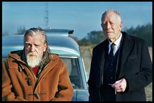 Pair of veterans … Michael Lonsdale (left) and Max Von Sydow worked together on Bouli Lanners’ The First, The Last