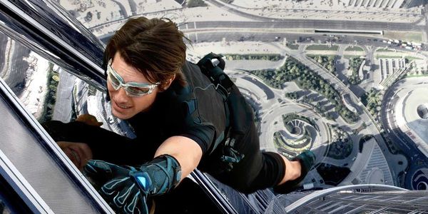 Cruise in action in Mission: Impossible - Ghost Protocol
