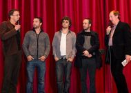 
                                Mobile Home gala screening - cast introduction - photo by Dawn Marie Jones