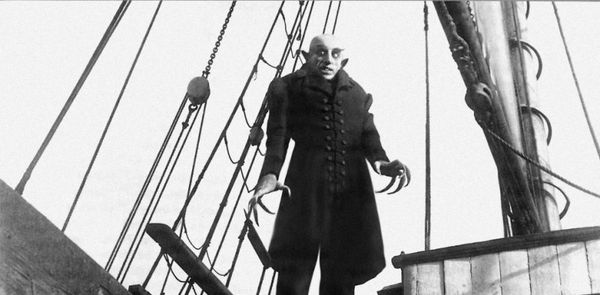 Max Schreck in FW Murnau classic Nosferatu