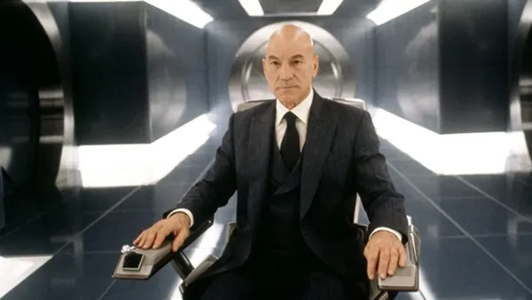 Patrick Stewart as Professor Charles Xavier in X-men