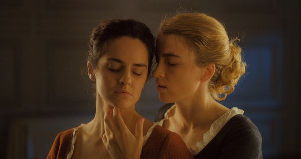 Noémie Merlant (left) and Adèle Haenel in Portrait Of A Lady On Fire : "I had the feeling that this kind of relationship had not been seen on screen and I sensed this would be an important film.”