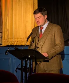 Paul Ridd at the 2025 programme launch