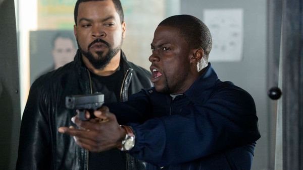 Kevin Hart with Ice Cube in Ride Along