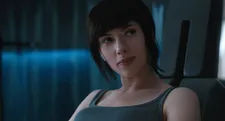 Scarlett Johannson in Ghost In The Shell