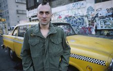 De Niro as Travis Bickle in Taxi Driver