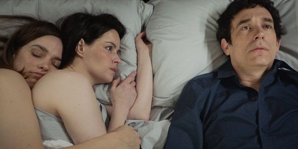 Melanie Scrofano, Emily Hampshire and Jonas Chernick in The End Of Sex