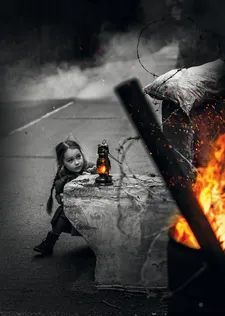 Pritan Ambroase: 'I want to use the power of cinema to tell the whole world what is going in Ukraine - through the eyes of these remarkable children. I want people to watch the film and then take action'