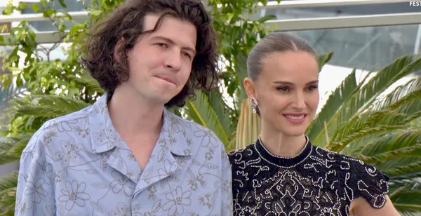 Living the dream - Arco director Ugo Bienvenu and producer Natalie Portman present the film at the Cannes Film Festival last year