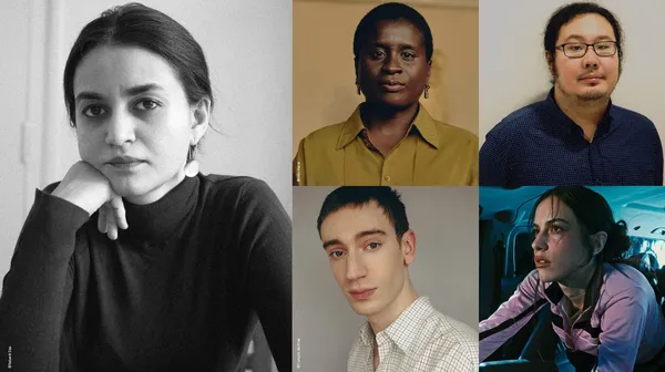 Payal Kapadia, left, then clockwise from top left: Ama Ampadu, Donsaron Kovitvanitcha, Oklou and Théodore Pellerin