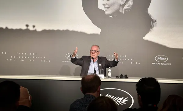 Thierry Frémaux: 'If actors or directors or screenwriters who are here want to talk about it [the screenwriters’ strike], then they are welcome to do so'