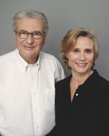 Serge Toubiana and Daniela Elstner