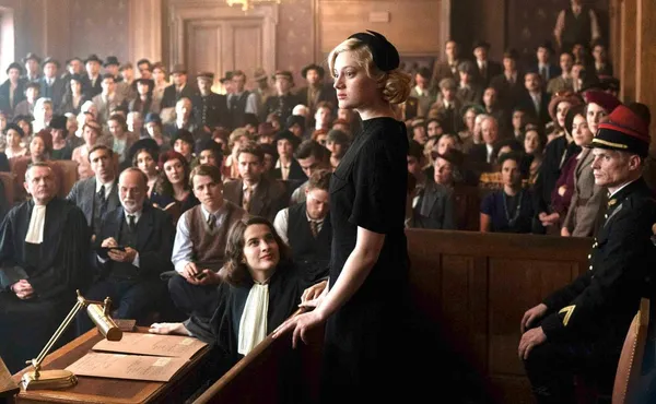 Nadia Tereszkieicz takes the stand accused of murder in François Ozon’s The Crime is Mine, (Mon Crime), alongside Rebecca Marder as her lawyer. The film is slated for the Berlin Film Festival and to open the Unifrance Rendez-vous with French Cinema in Paris