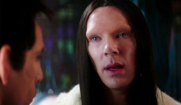Benedict Cumberbath in Zoolander 2, criticised for stereotyping transgender people.
