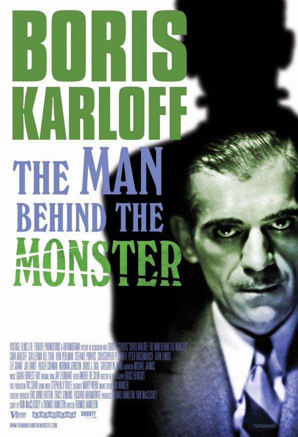 Packshot of Boris Karloff: The Man Behind The Monster on 