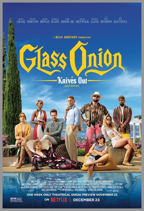 Glass Onion: A Knives Out Mystery packshot