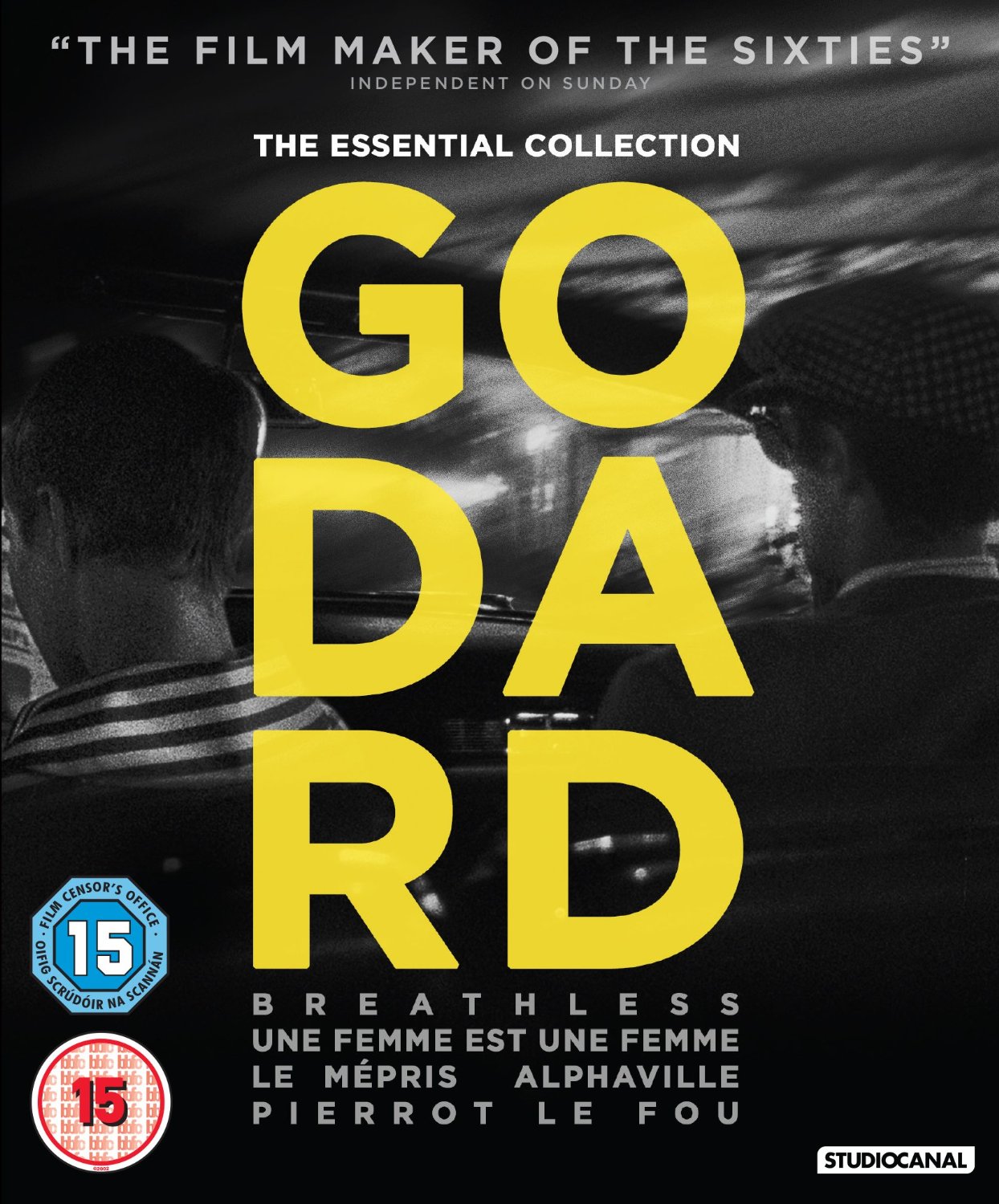Jean Luc Godard: The Essential Blu Ray Collection packshot