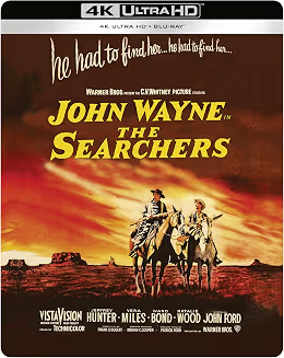 Packshot of The Searchers on Blu-Ray