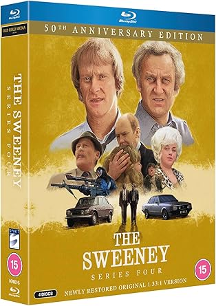 Packshot of The Sweeney: Series Four on Blu-Ray